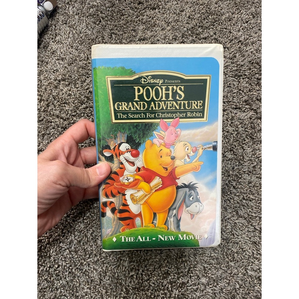 Pooh's Grand Adventure VHS (1997) – Disney – Sticker Sealed Only READ